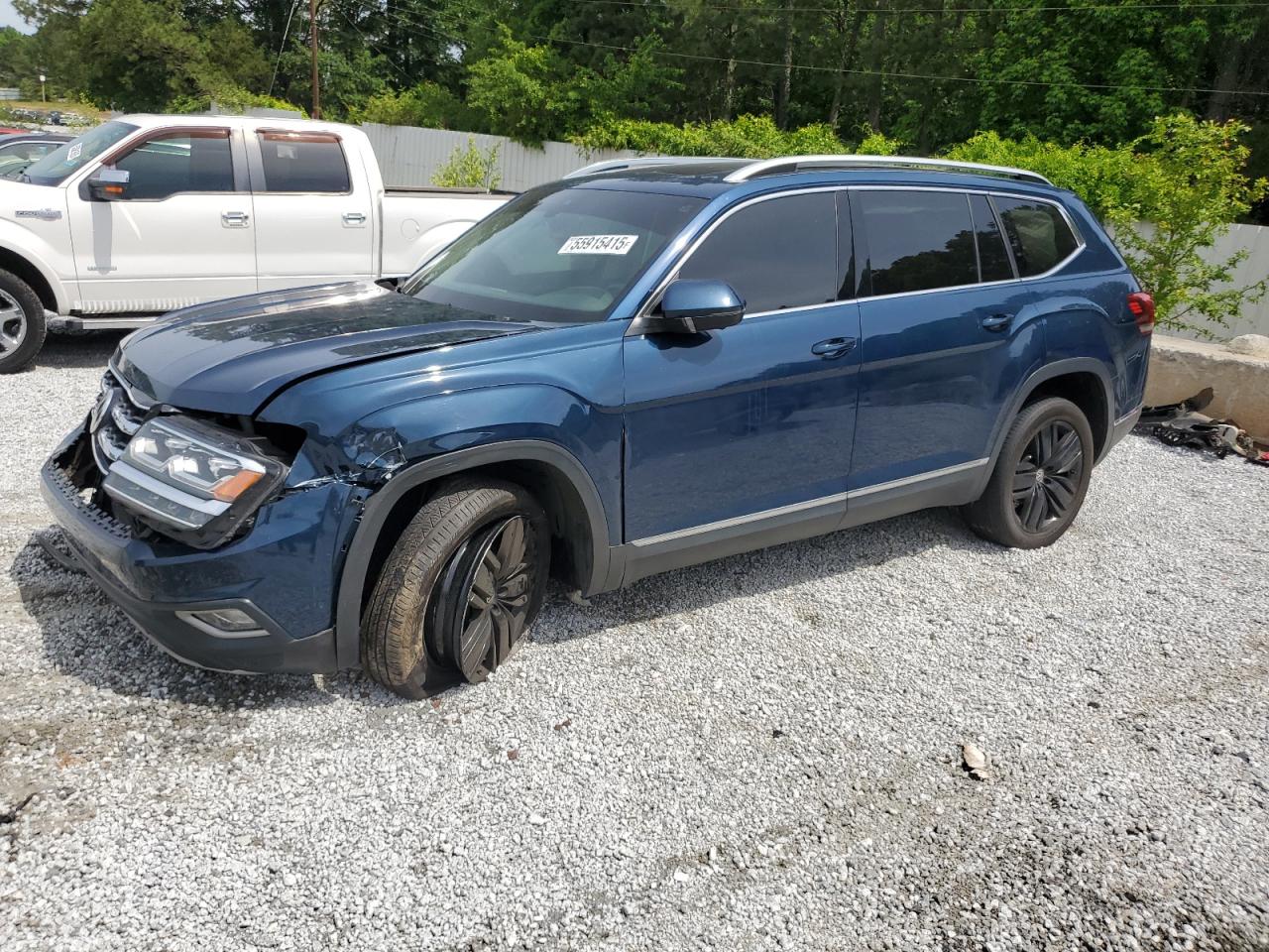 2018 Volkswagen Atlas Sel Premium na sprzedaż w Fairburn, GA - All Over