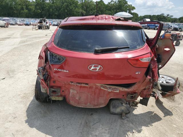  HYUNDAI ELANTRA 2014 Czerwony