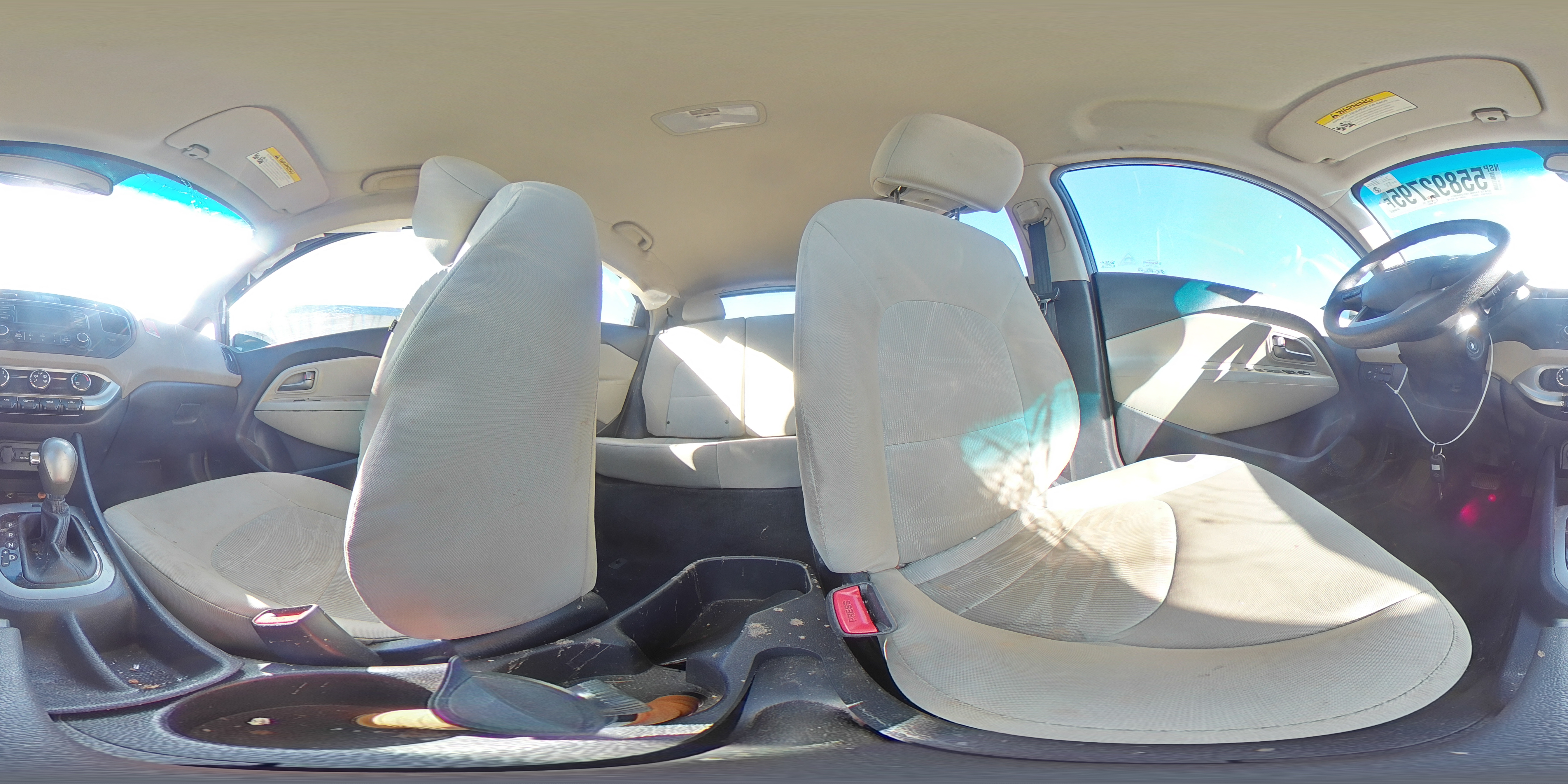 2013 Kia Rio Lx VIN: KNADM5A32D6307021 Lot: 55892795