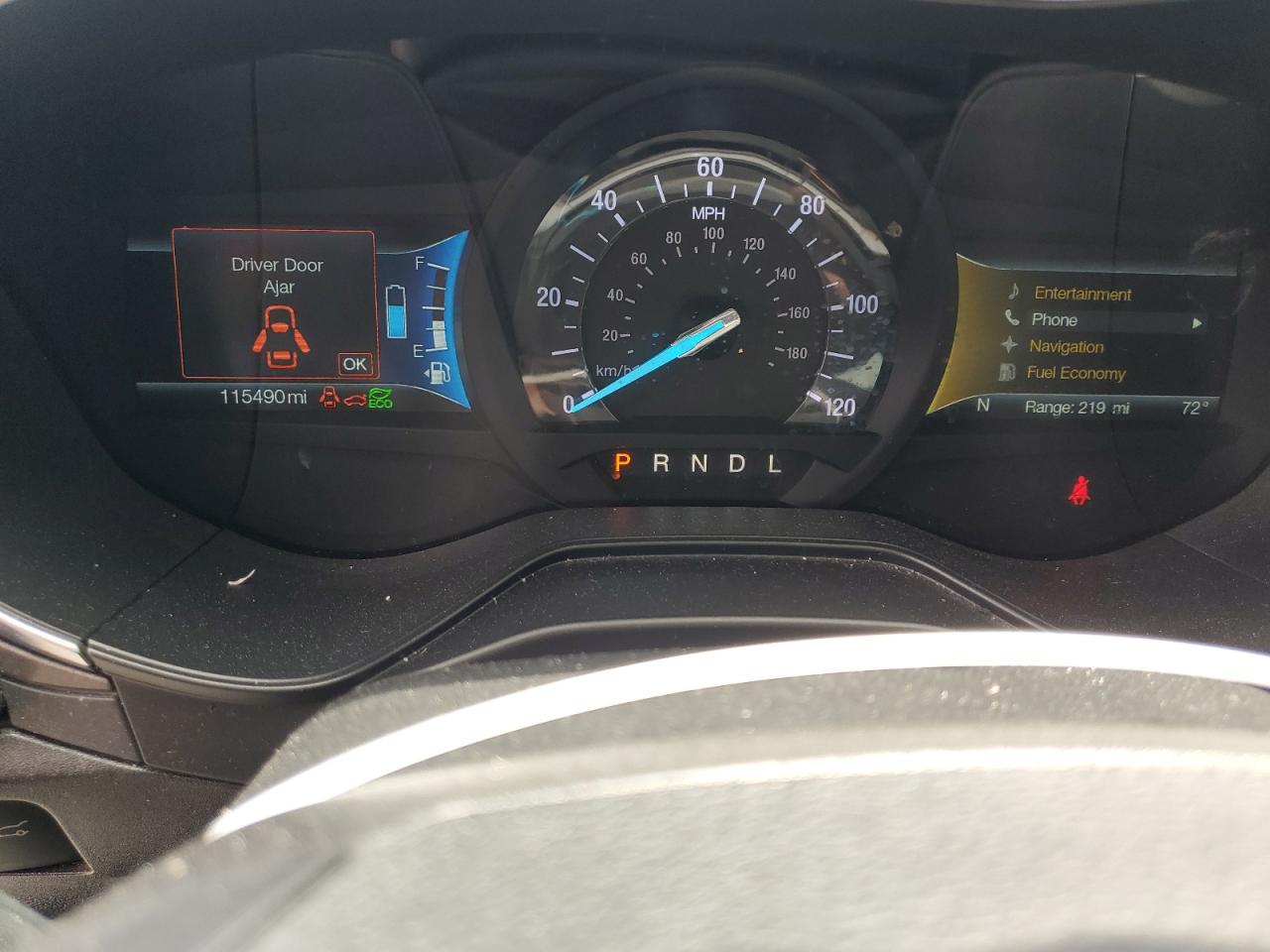 2019 Ford Fusion Se VIN: 3FA6P0LU3KR124857 Lot: 54025525