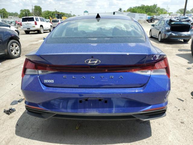  HYUNDAI ELANTRA 2022 Синий