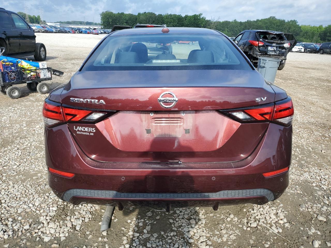 2020 Nissan Sentra Sv VIN: 3N1AB8CV9LY275223 Lot: 56892395