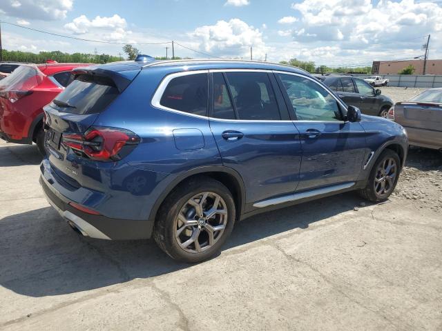  BMW X3 2022 Синий