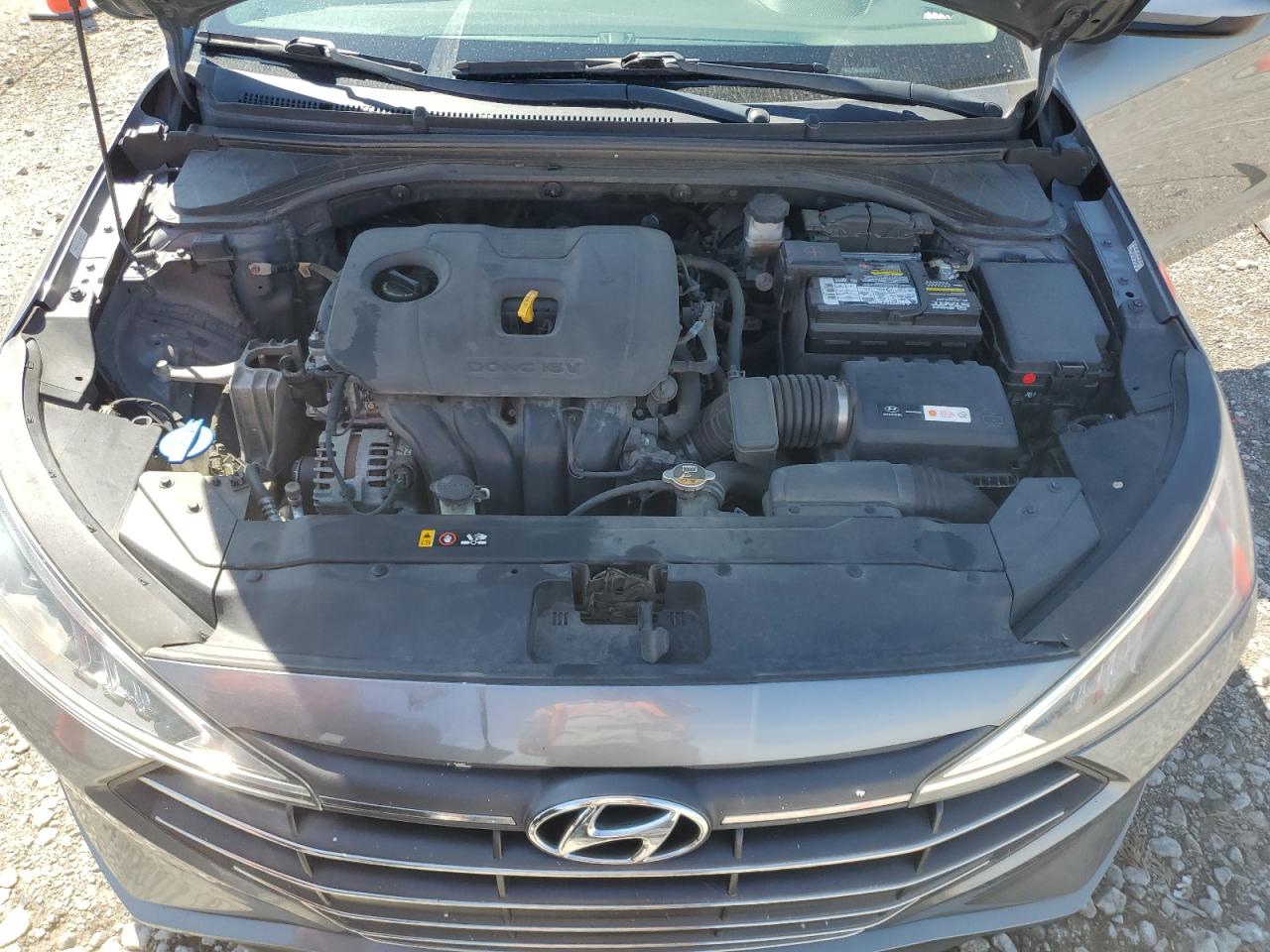 2019 Hyundai Elantra Sel VIN: KMHD84LF3KU770864 Lot: 57021205