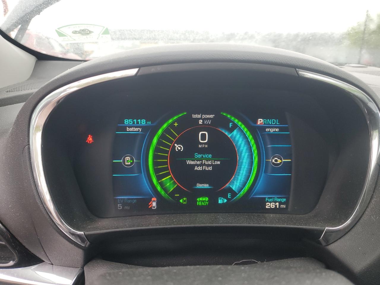 1G1RB6S52GU129964 CHEVROLET VOLT 2016