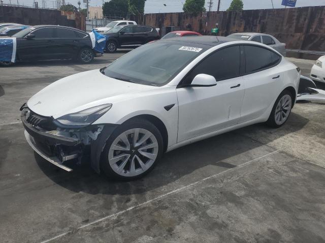  TESLA MODEL 3 2022 Білий