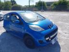 2011 PEUGEOT 107 URBAN for sale at Copart CHESTER