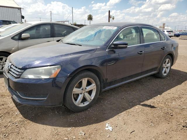  VOLKSWAGEN PASSAT 2013 Blue