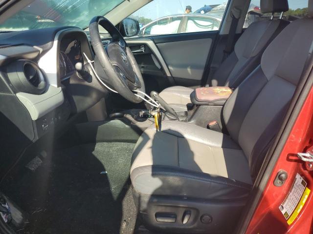 Parquets TOYOTA RAV4 2014 Czerwony