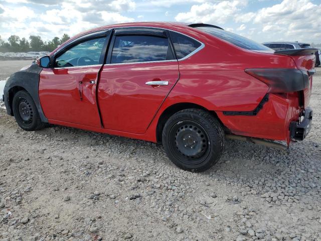  NISSAN SENTRA 2017 Czerwony