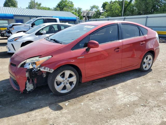 Хетчбеки TOYOTA PRIUS 2014 Червоний