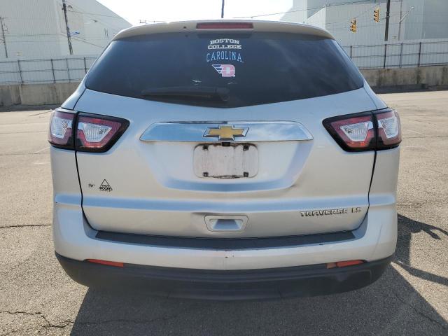  CHEVROLET TRAVERSE 2015 Сріблястий