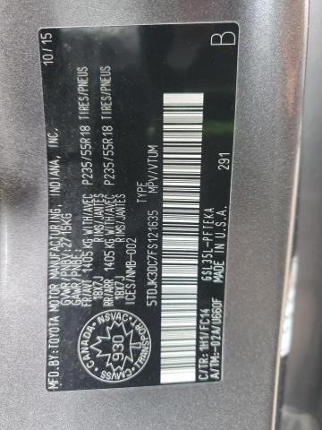 2015 TOYOTA SIENNA LE  