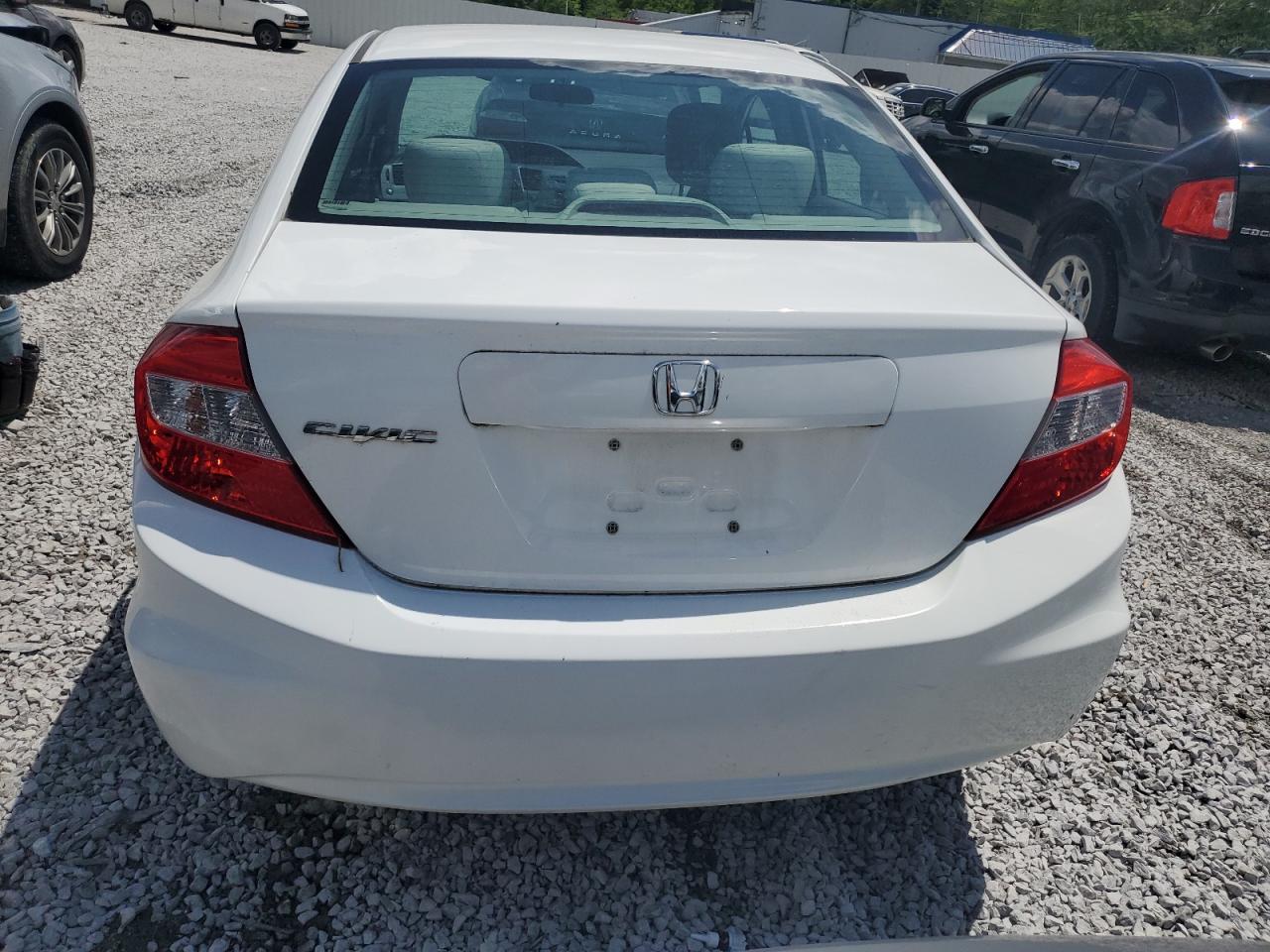 2012 Honda Civic Lx VIN: 19XFB2F51CE040425 Lot: 58840815