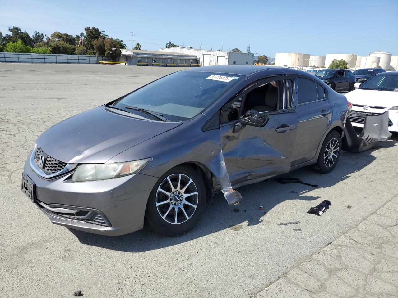 2014 Honda Civic Lx en Venta en Martinez, CA - All Over