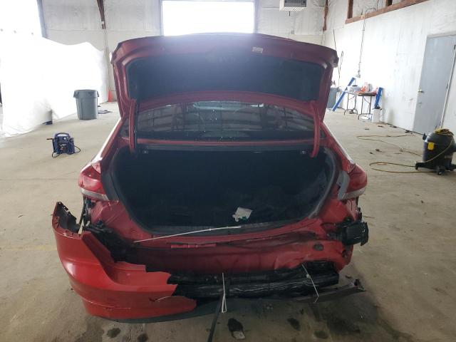 Sedans HYUNDAI ELANTRA 2017 Red