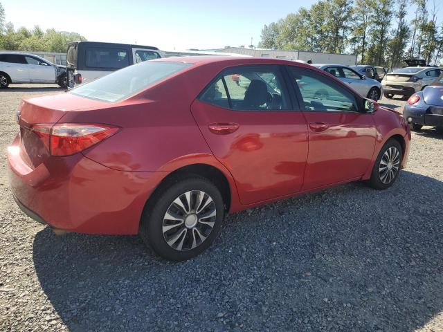  TOYOTA COROLLA 2018 Czerwony