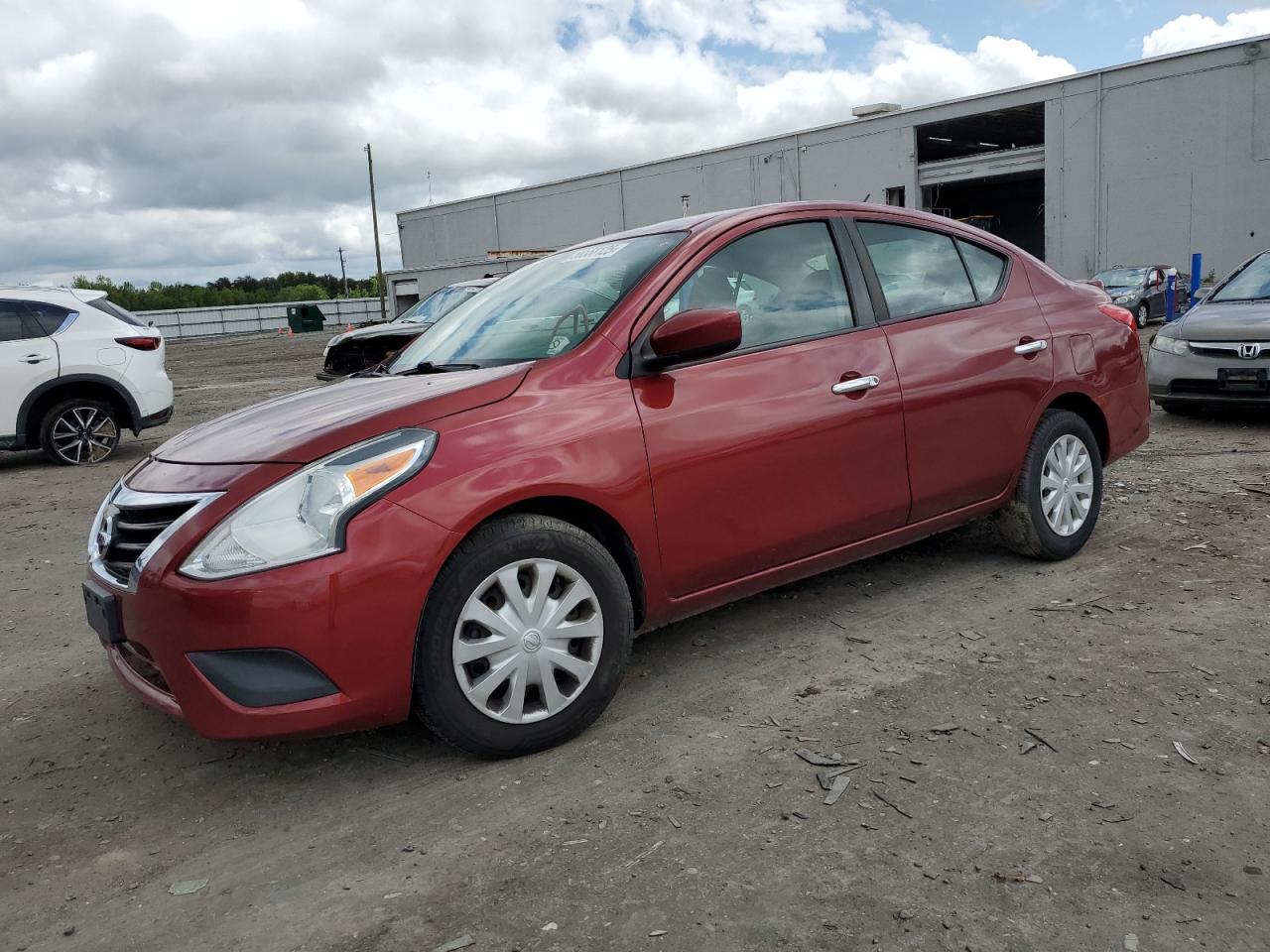 2019 Nissan Versa S на продаже в Fredericksburg, VA - Front End