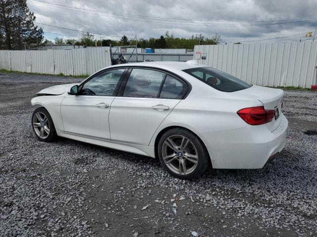  BMW 3 SERIES 2018 Белы