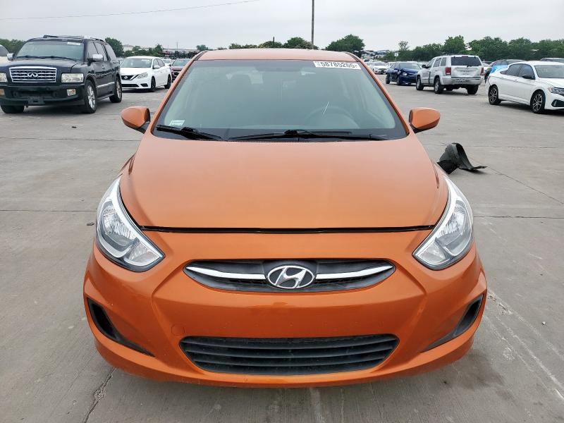  HYUNDAI ACCENT 2017 Оранжевый