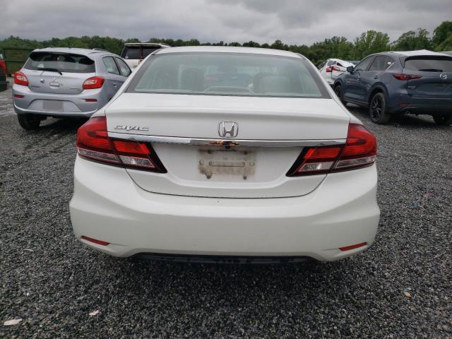 Седаны HONDA CIVIC 2013 Белы