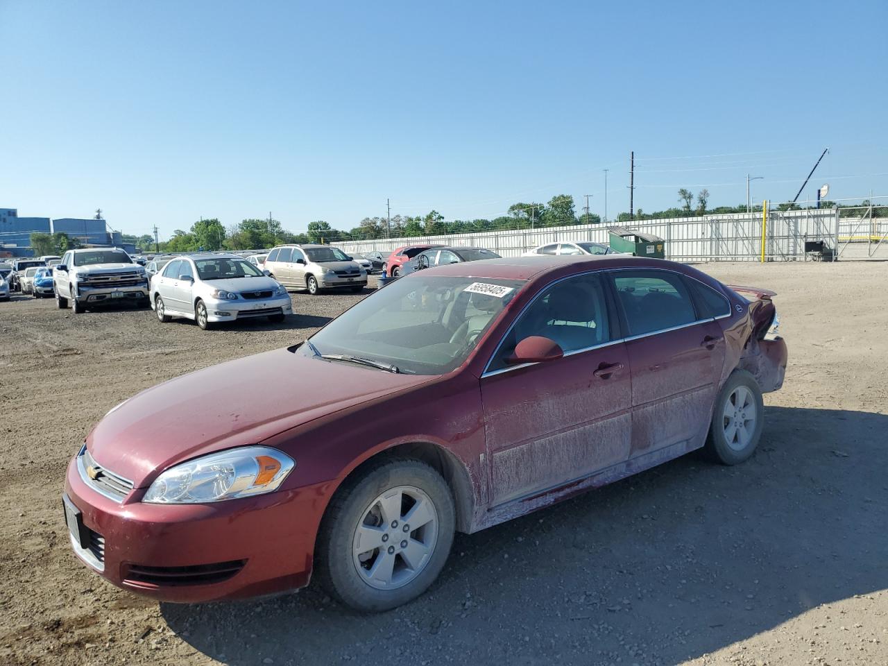2009 Chevrolet Impala 1Lt للبيع في Des Moines، IA - Rear End