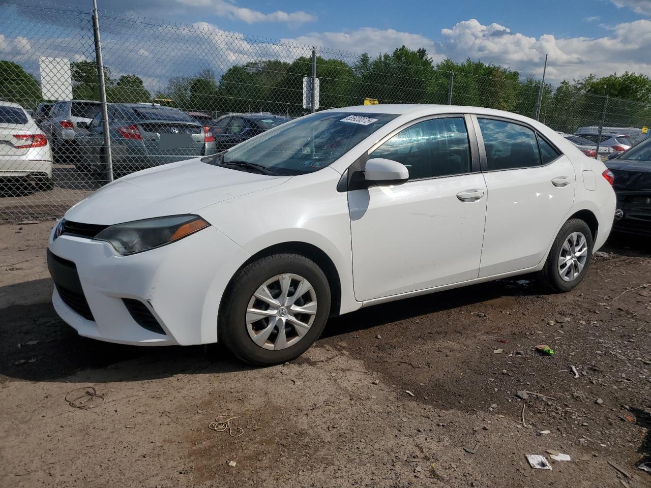 2015 Toyota Corolla L на продаже в Chalfont, PA - Mechanical