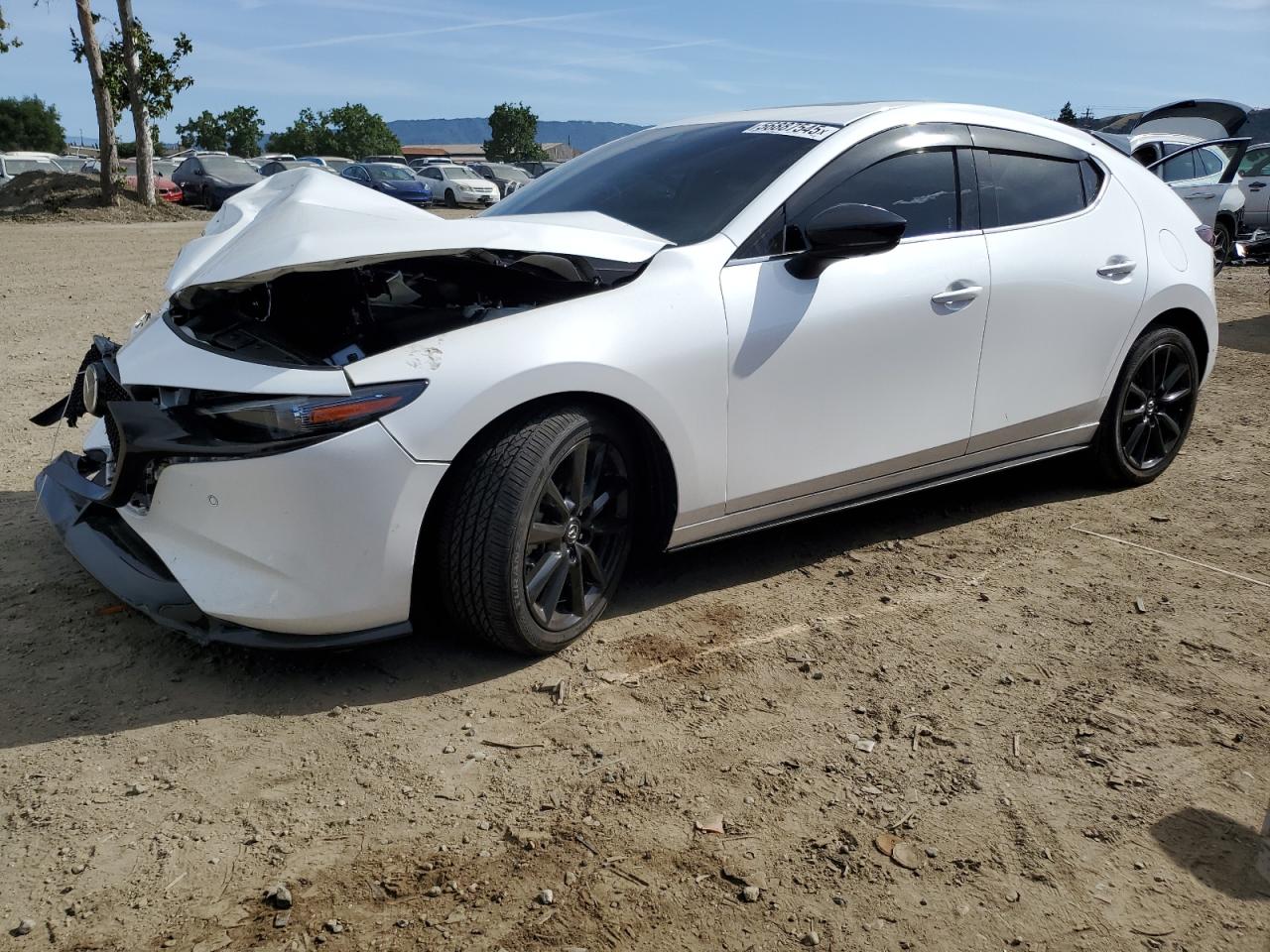 2021 Mazda 3 Premium Plus продається в San Martin, CA - Front End