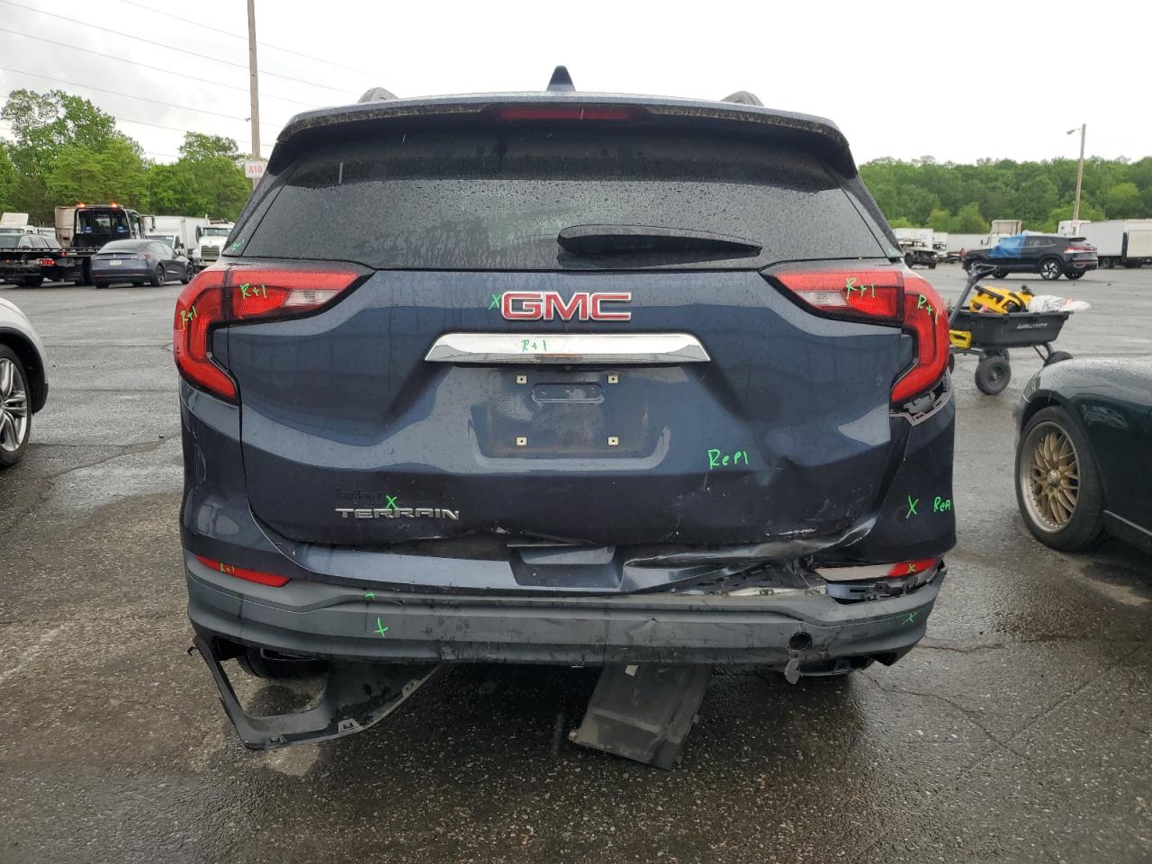 2018 GMC Terrain Sle VIN: 3GKALMEX8JL361249 Lot: 56698425