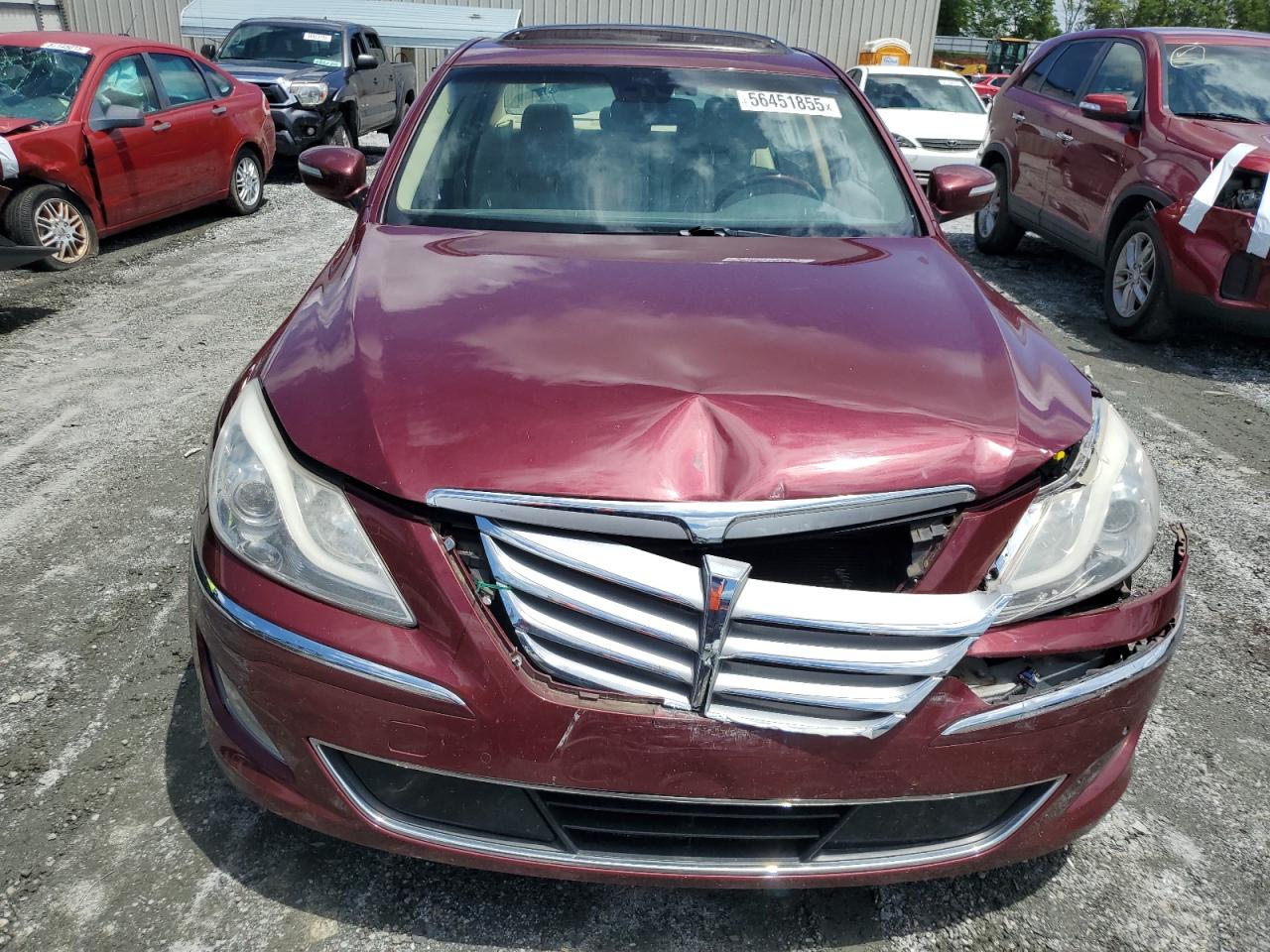 2012 Hyundai Genesis 4.6L VIN: KMHGC4DF6CU182212 Lot: 56451855