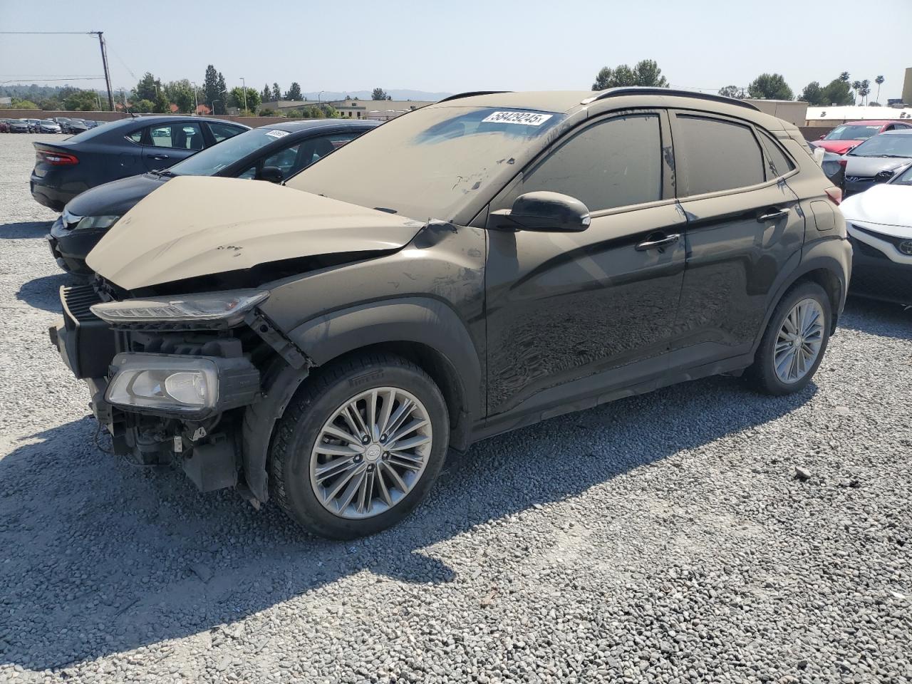 2019 Hyundai Kona Sel en Venta en Mentone, CA - Front End