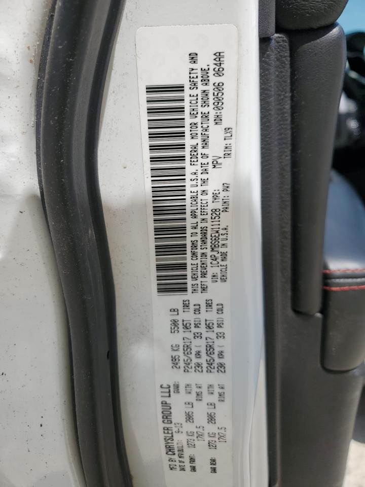 2014 Jeep Cherokee Trailhawk VIN: 1C4PJMBS6EW111528 Lot: 56798845