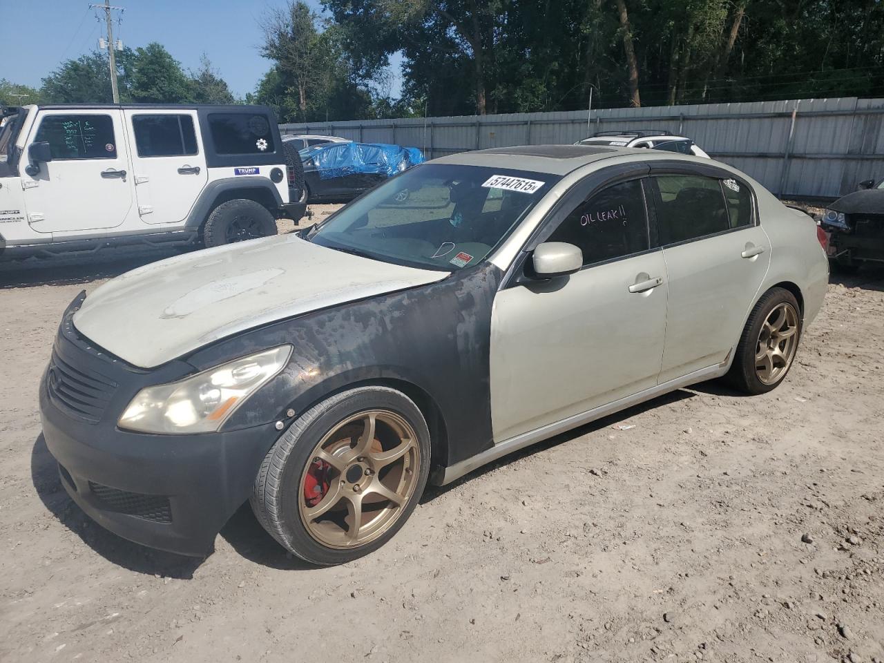 2007 Infiniti G35 на продаже в Midway, FL - Front End