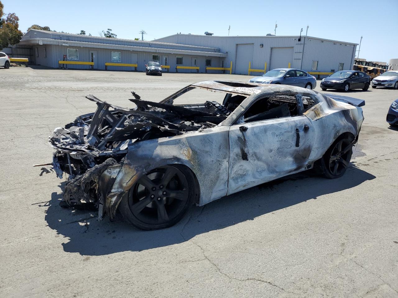 2017 Chevrolet Camaro Ss на продаже в Martinez, CA - Burn