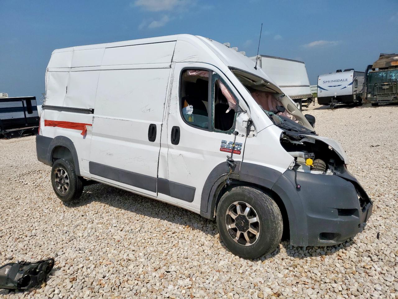 2018 Ram Promaster 2500 2500 High VIN: 3C6TRVCG2JE101968 Lot: 57122815