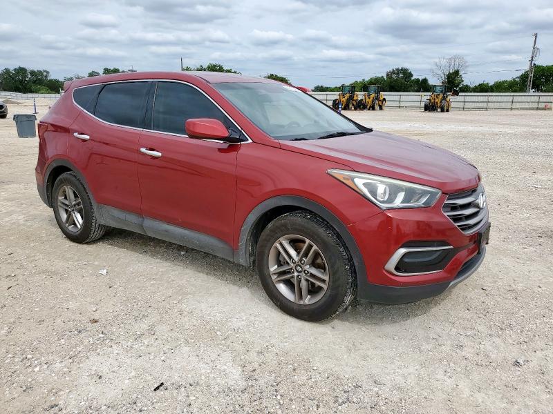  HYUNDAI SANTA FE 2017 Красный