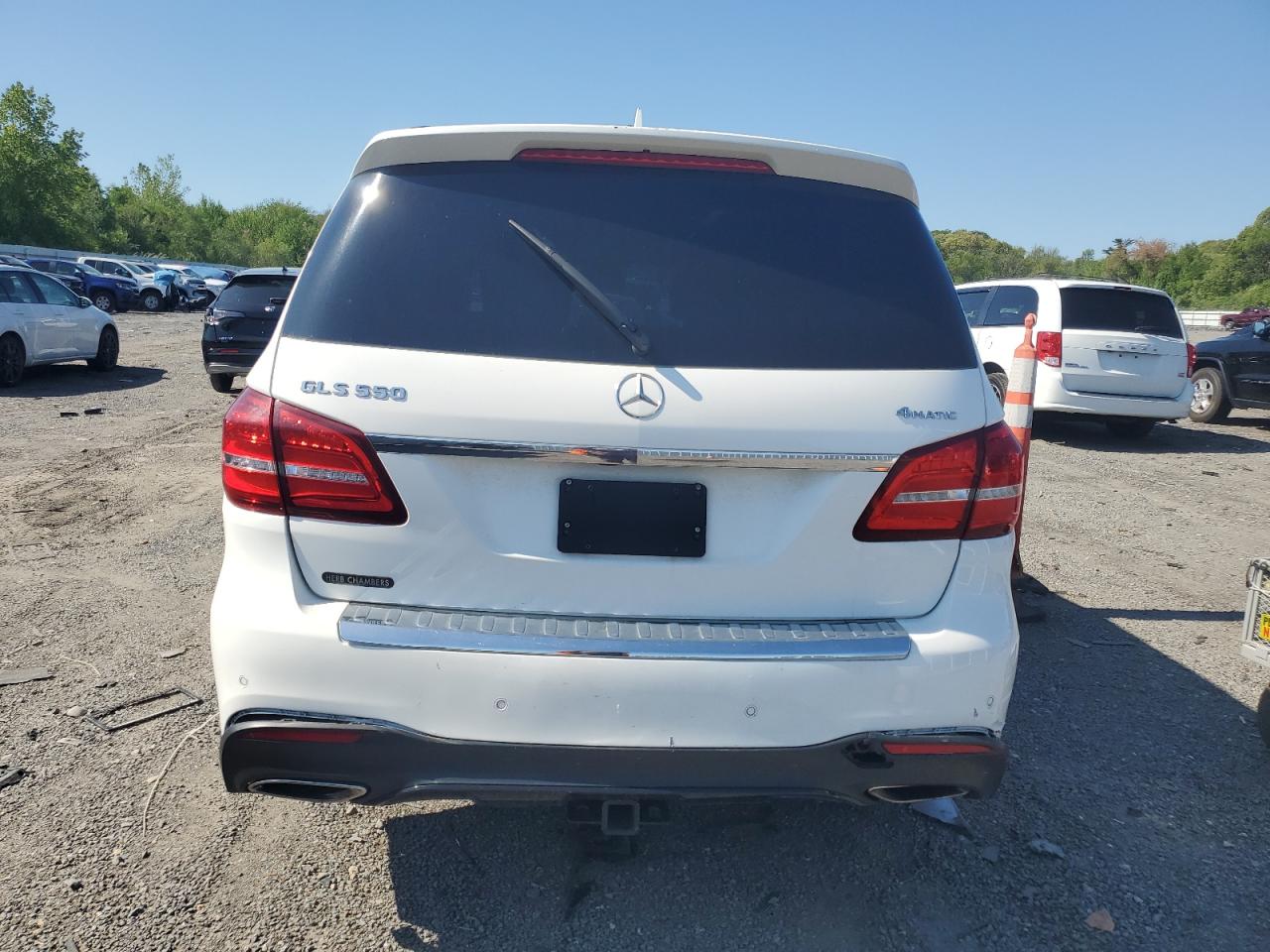 2018 Mercedes-Benz Gls 550 4Matic VIN: 4JGDF7DE5JB013682 Lot: 56201705