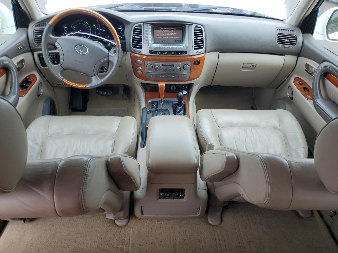 2004 Lexus Lx 470 VIN: JTJHT00W043545745 Lot: 55985135