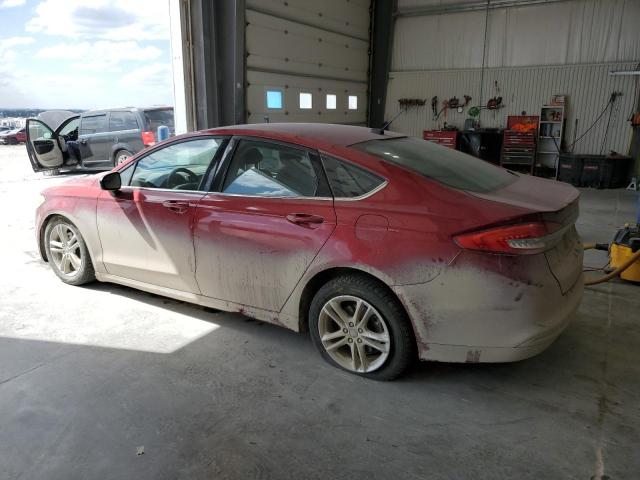  FORD FUSION 2018 Red
