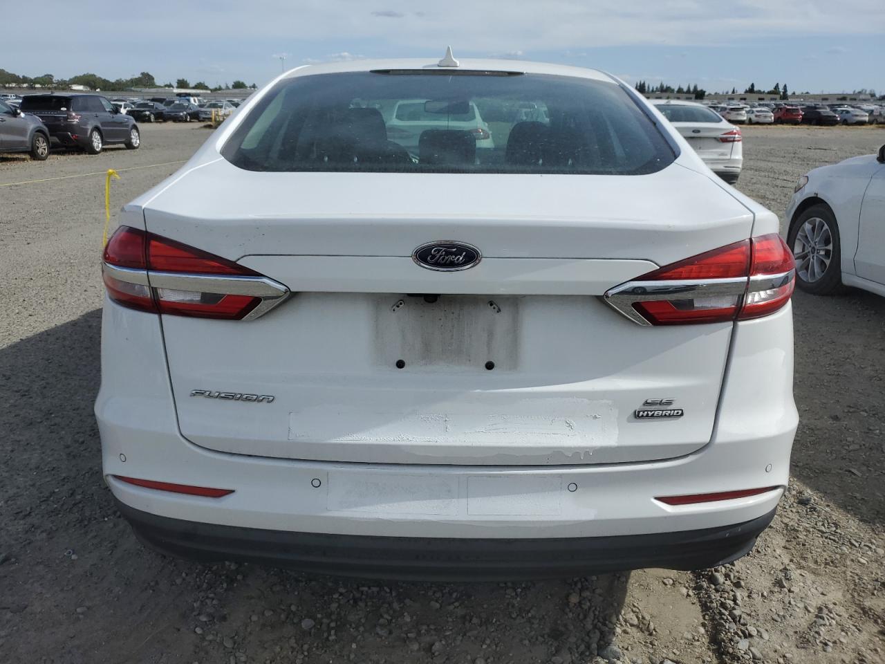 2020 Ford Fusion Se VIN: 3FA6P0LU1LR177073 Lot: 54066205