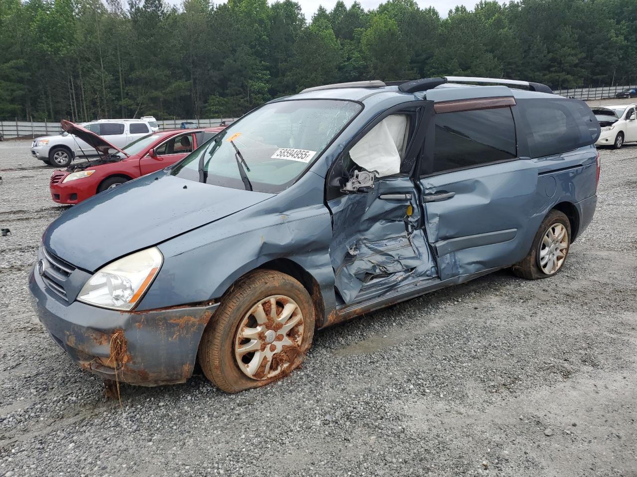 2009 Kia Sedona Ex للبيع في Gainesville، GA - All Over