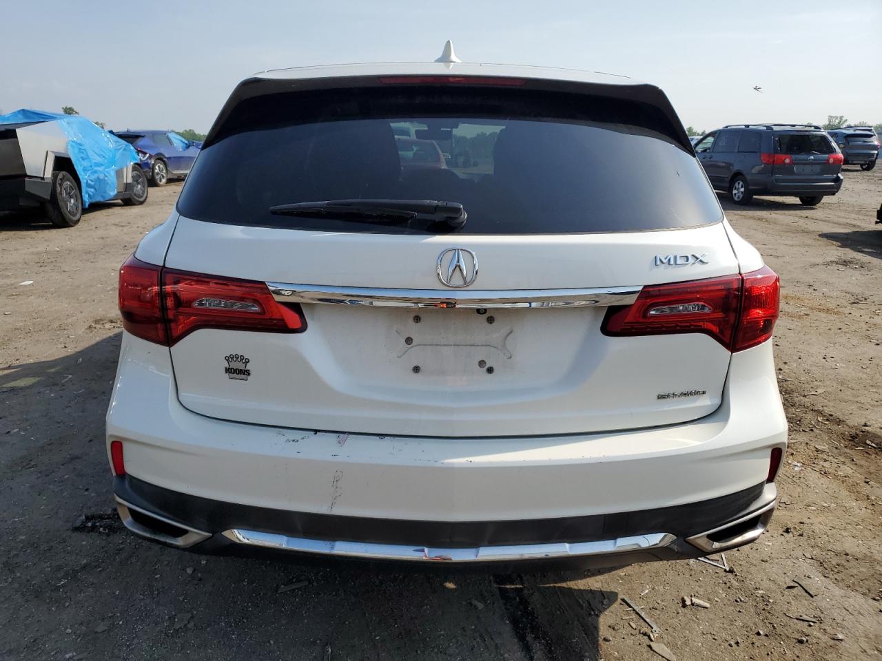2017 Acura Mdx Technology VIN: 5FRYD4H59HB035307 Lot: 57435225