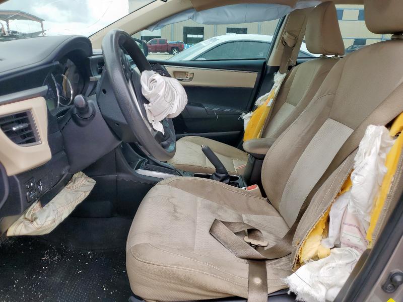  TOYOTA COROLLA 2016 Szary