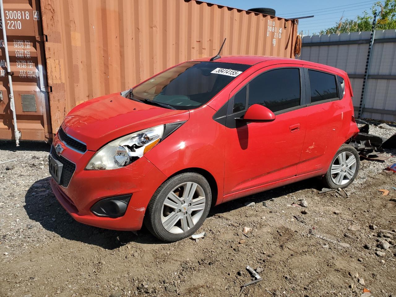 2014 Chevrolet Spark Ls на продаже в Chicago Heights, IL - Rear End