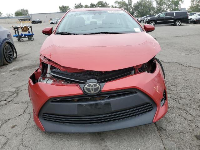  TOYOTA COROLLA 2018 Red