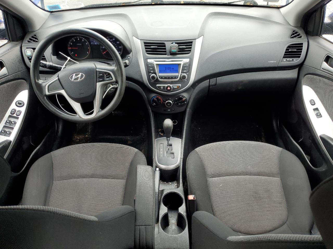 2014 Hyundai Accent Gls VIN: KMHCT5AE7EU152218 Lot: 57022785