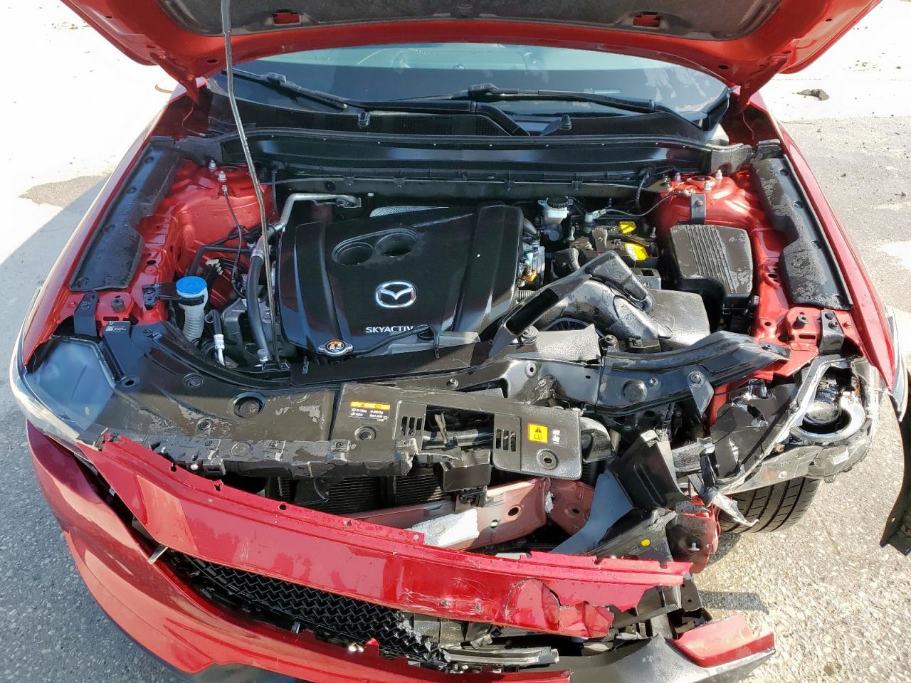 2021 Mazda Cx-5 Grand Touring VIN: JM3KFBDM9M0490614 Lot: 57828635