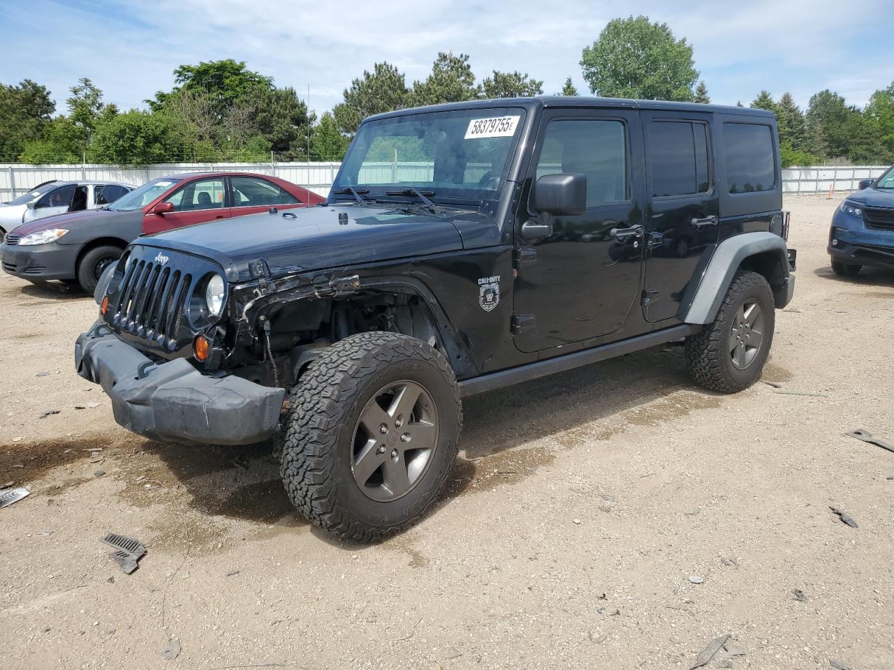 2011 Jeep Wrangler Unlimited Rubicon на продаже в Elgin, IL - Front End