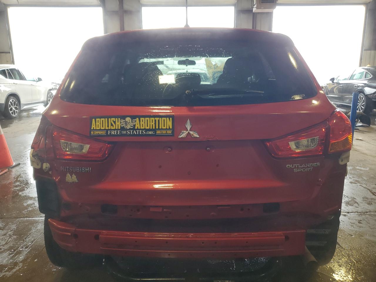 2014 Mitsubishi Outlander Sport Es VIN: 4A4AR3AU8EE016849 Lot: 56556695