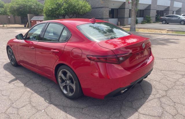 Sedans ALFA ROMEO GIULIA 2017 Red